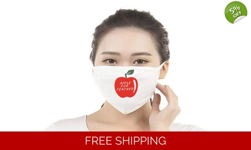 New Apple Face Mask Washable Reusable Social Distancing